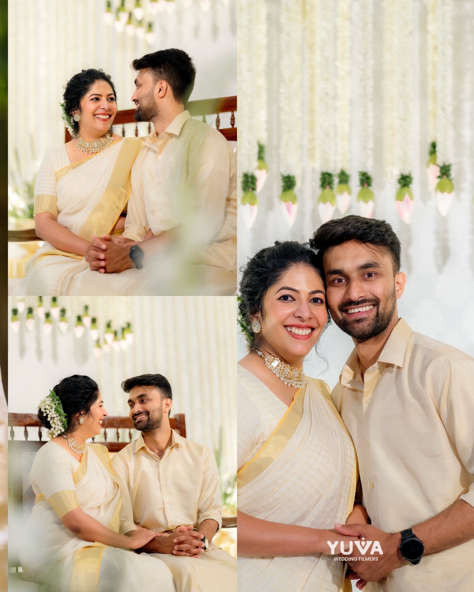 Cinematic wedding portrait by Yuva Wedding Filmers