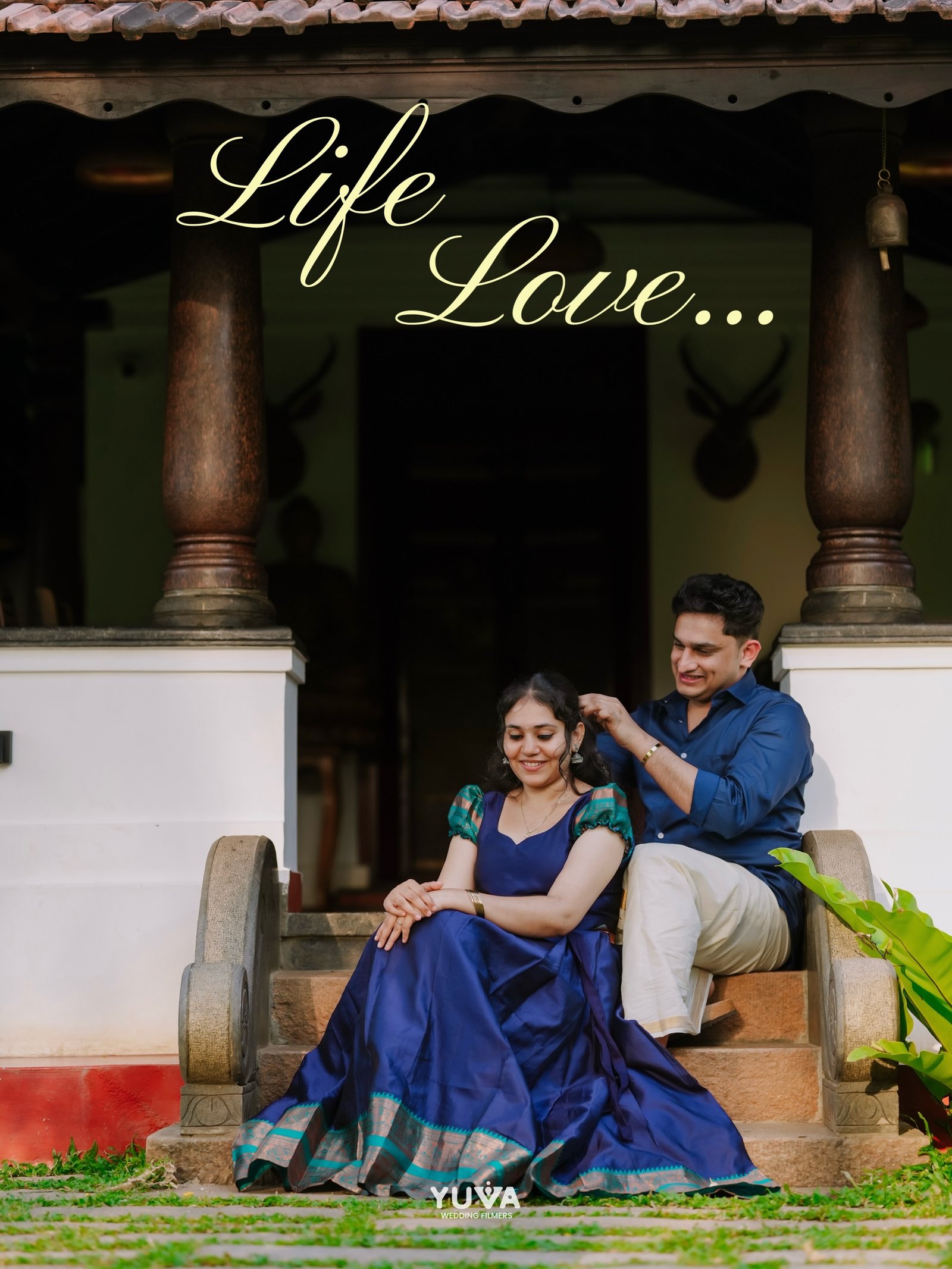 Wedding portrait by Yuva Wedding Filmers